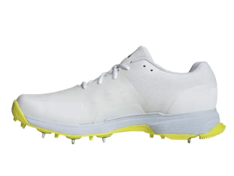 Adidas 22YDS Cricket Spike (White/Yellow)