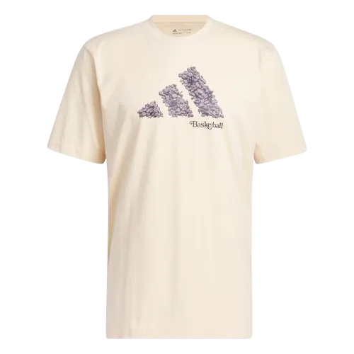 Adidas Court Therapy Graphic Tee - Mens - Crystal Sand