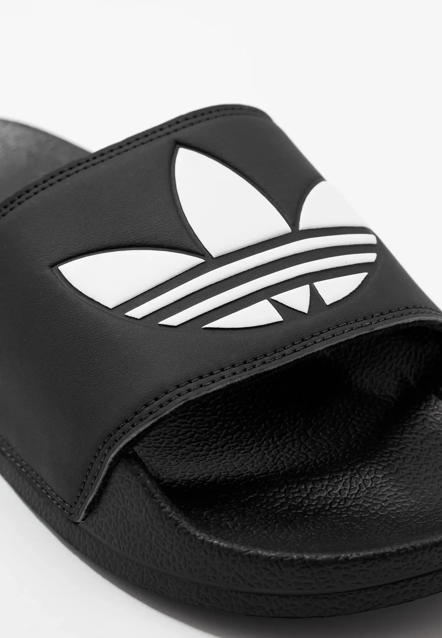 Adidas Originals Adilette Lite Unisex Flat Sandals, Black/White