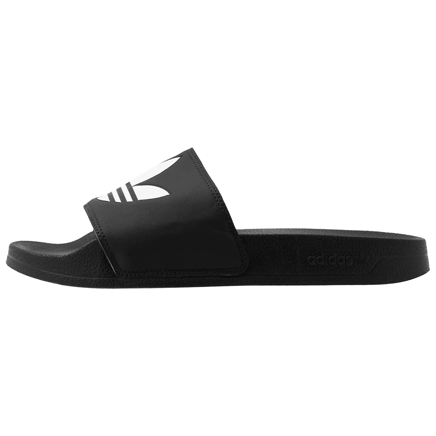 Adidas Originals Adilette Lite Unisex Flat Sandals, Black/White