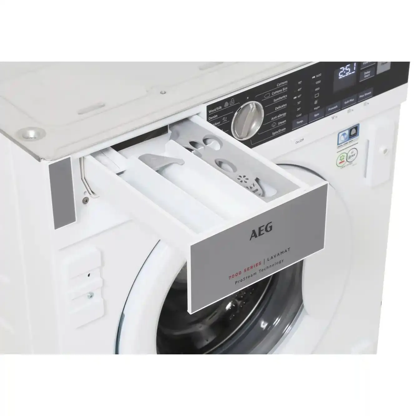 AEG L7FE7461BI Built In Washing Machine - Fully Integrated