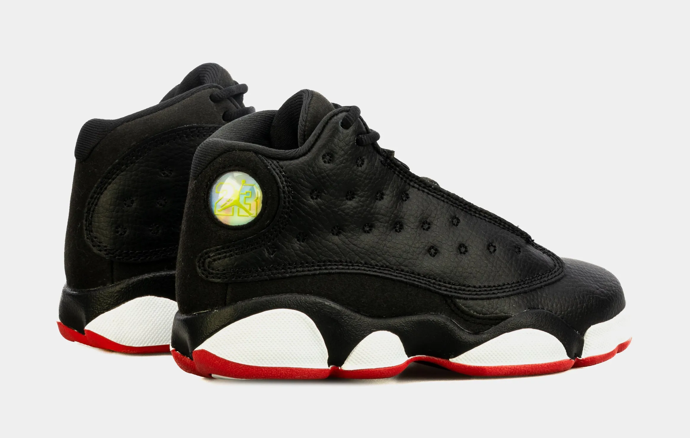 Air Jordan 13 Retro Playoffs Preschool Lifestyle Shoes (Black) Free Shipping