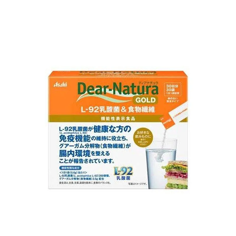 Asahi Dear-Natura Lactobacillus & Dietary Fiber (30 bags)