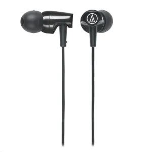 Audio-Technica ATH-CLR100iSBK in-ear headphones, black