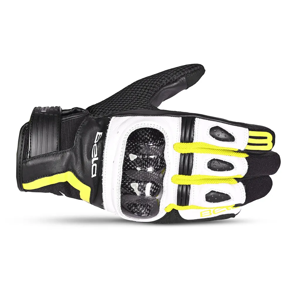 BELA Air Flow - Gloves - Black White Yellow Flouro