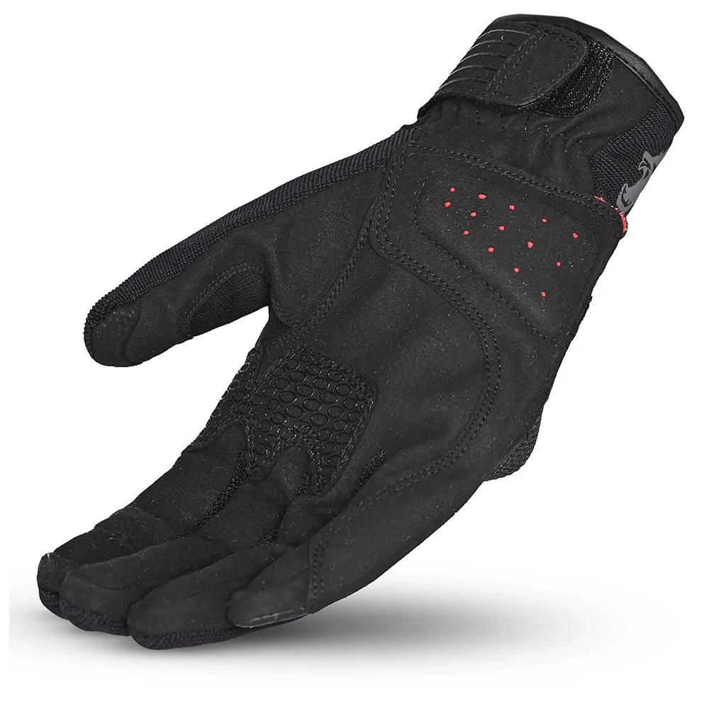 BELA Hero Air Summer Mesh Gloves Black Gray Red