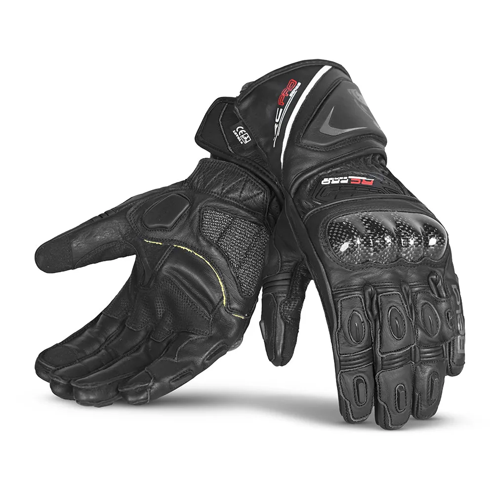 BELA Rocket Long Racing Gloves Black