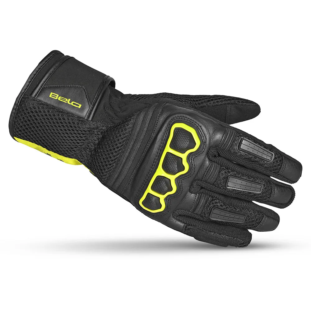 BELA Twix - Gloves - Black Yellow Flouro