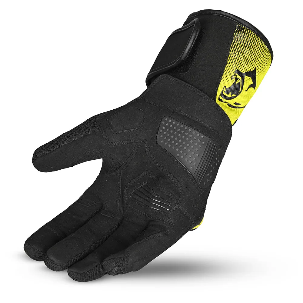 BELA Twix - Gloves - Black Yellow Flouro