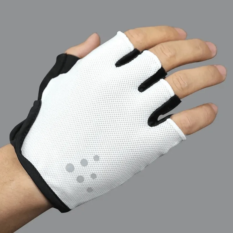 Breathable Mesh Sports Cycling Gloves / Dot Half-Finger Gloves - SF1563