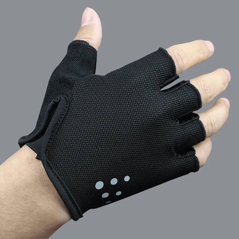 Breathable Mesh Sports Cycling Gloves / Dot Half-Finger Gloves - SF1563