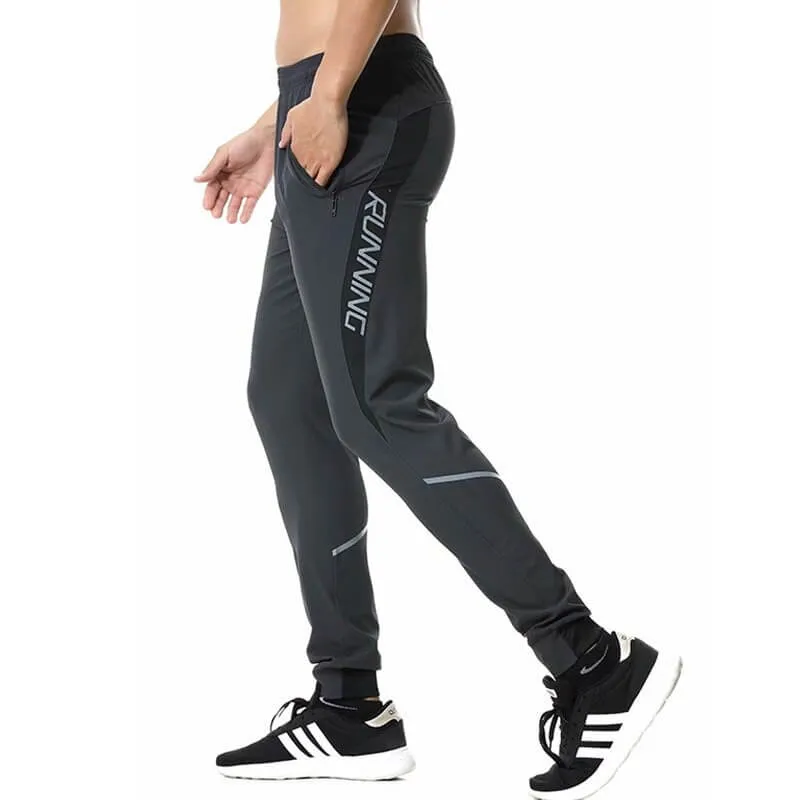 Casual Running Joggers with Zipper Pockets for Men - SF0626