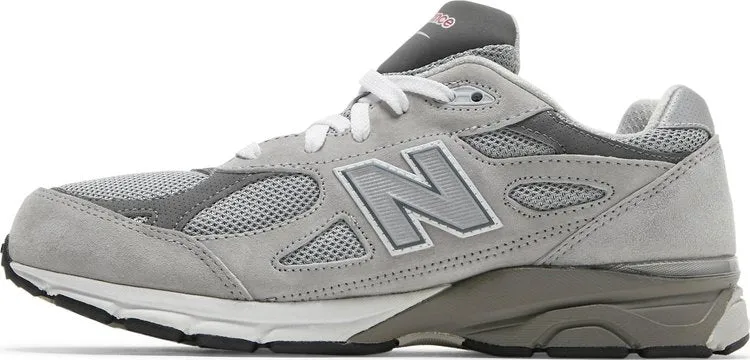 Children's sneakers New Balance 990v3, grey/green