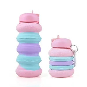 Cots and Cuddles Burger Shape Foldable Water Bottle