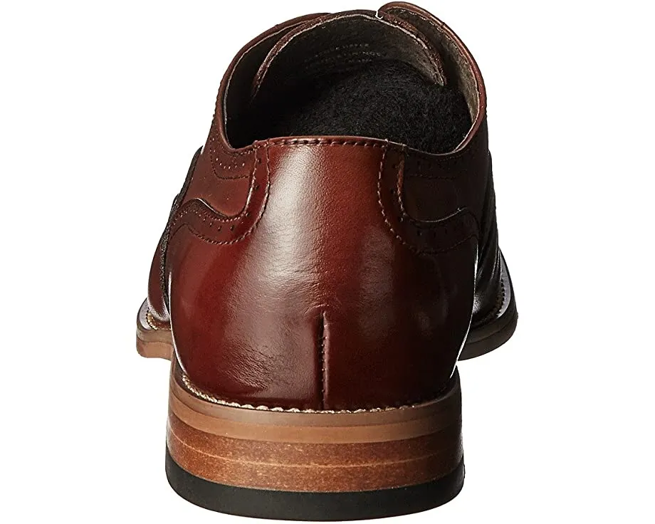 Dunbar Wingtip Oxford Stacy Adams, cognac