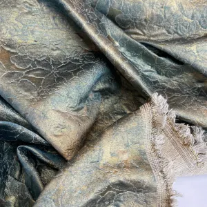 Forest moon metallic Brocade