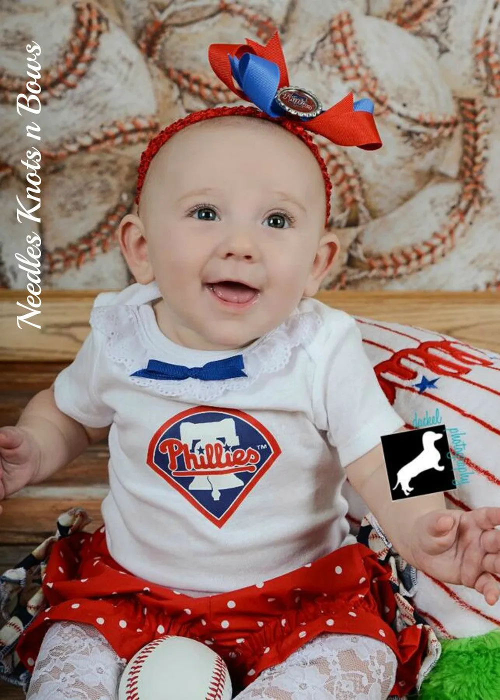 Girls Atlanta Braves Game Day Baseball Outfit