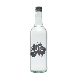 Glass Bottles Life Sparkling Water