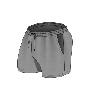 Golden Era Gym Shorts - Marle Grey