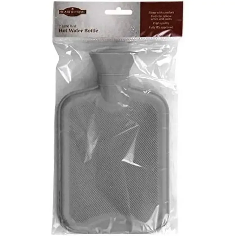 Hearth & Home Rubber Hot Water Bottle - Assorted Colours