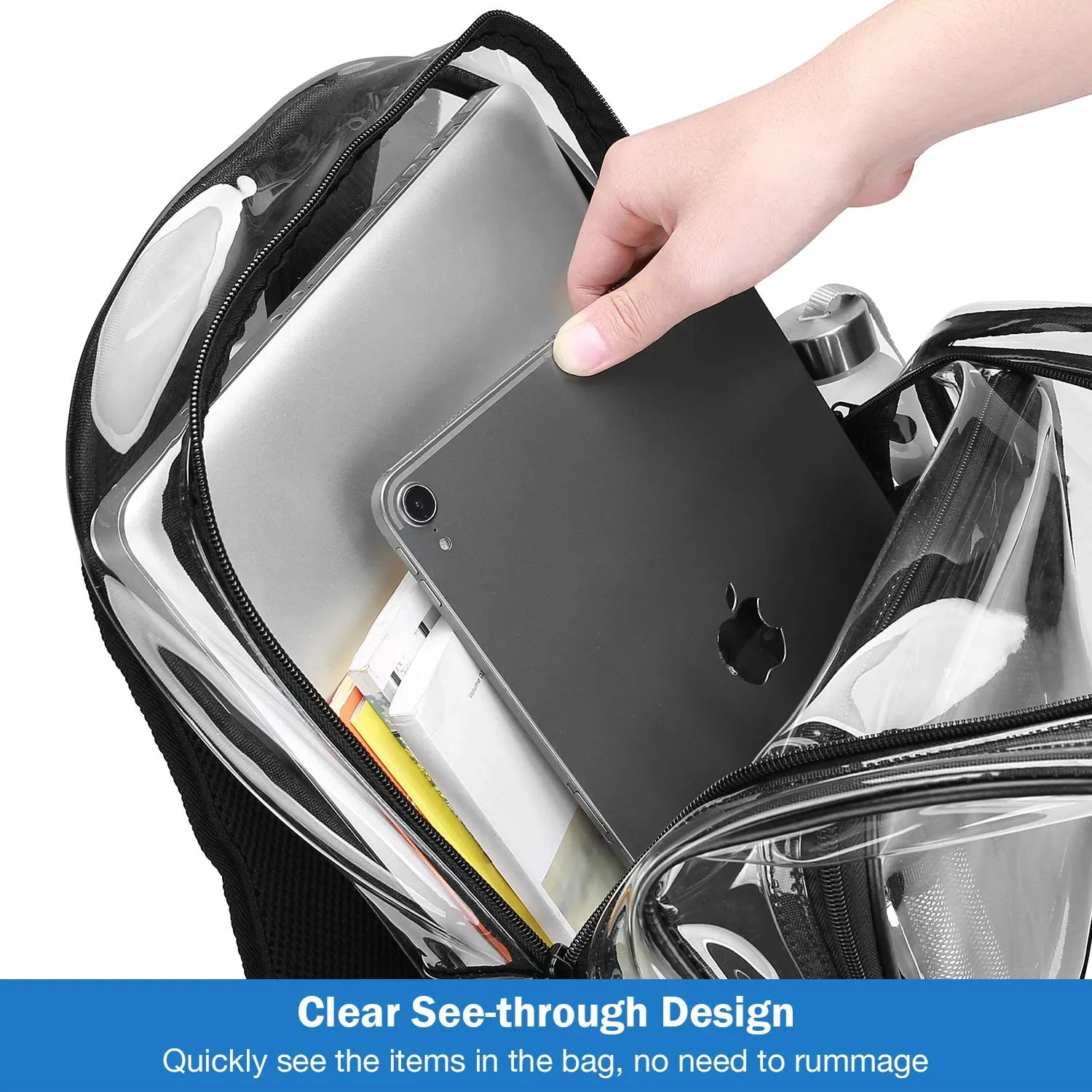 Heavy Duty Clear Backpack | ProCase