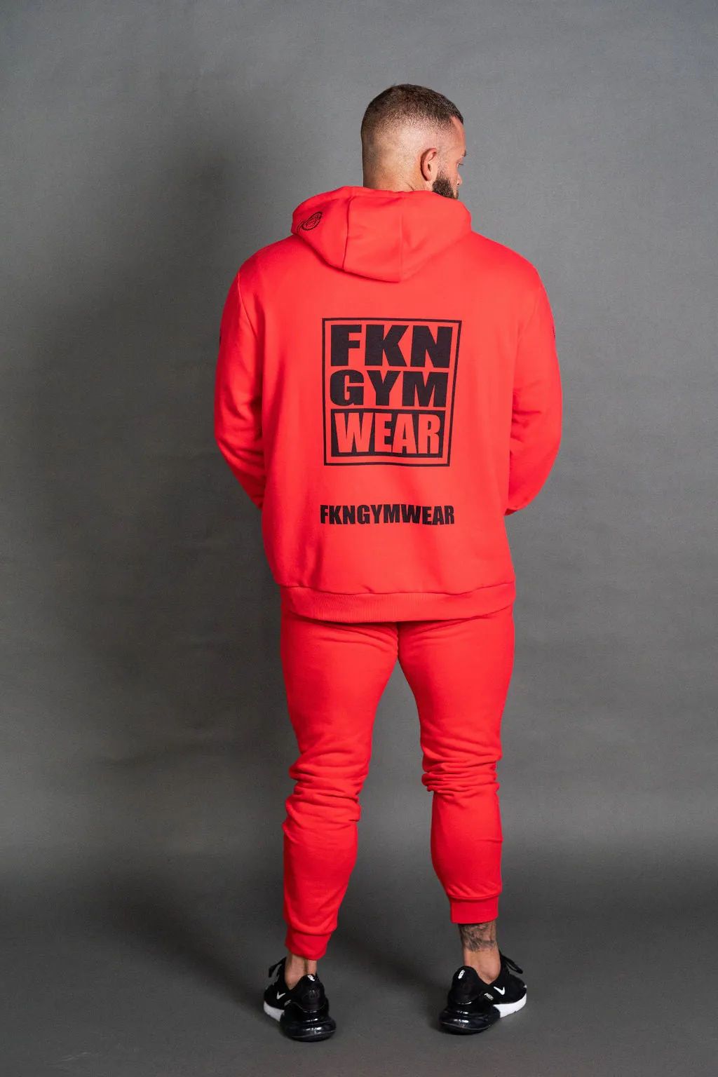 Heist | Men's Gym Hoodie | Red