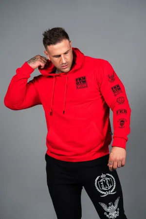 Heist | Men's Gym Hoodie | Red