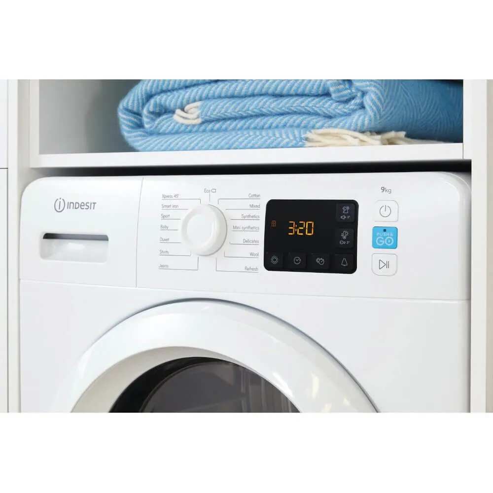 Indesit YTM1192XUK 9Kg Heat Pump Condenser Dryer In White