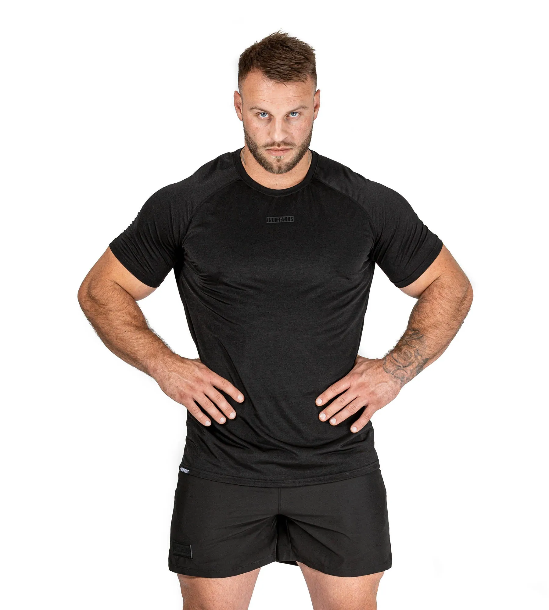 Infinity Gym Tee II - Black