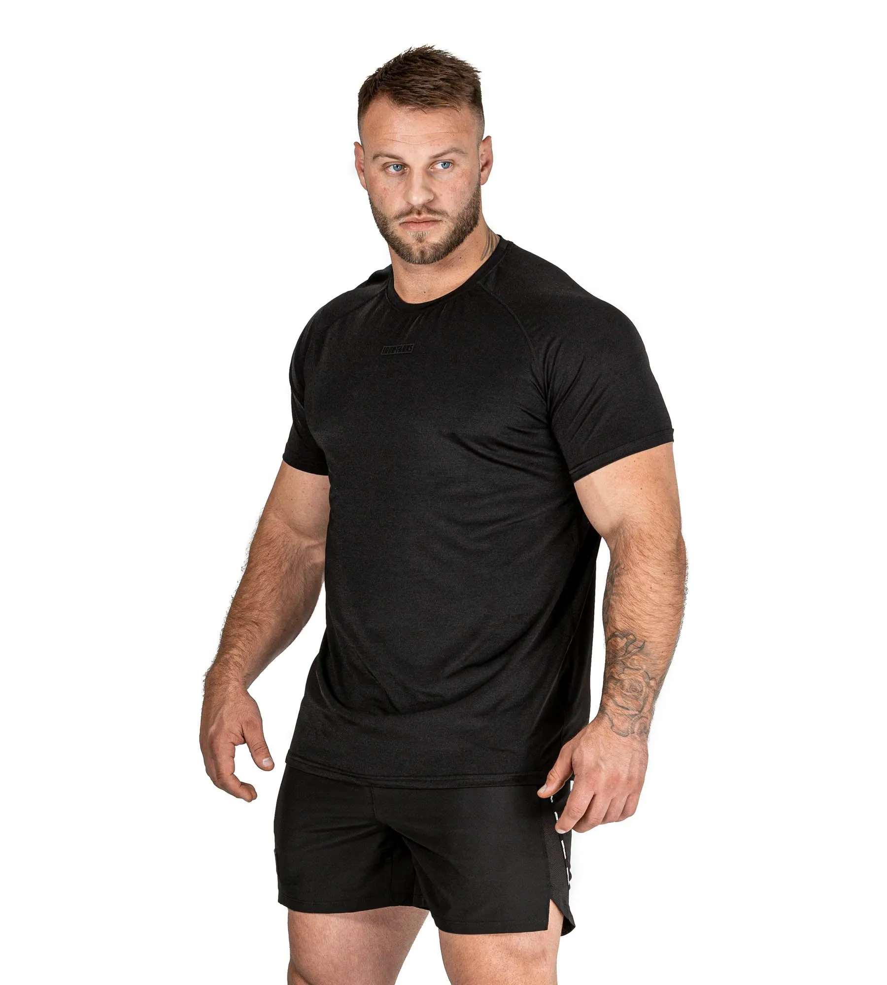 Infinity Gym Tee II - Black