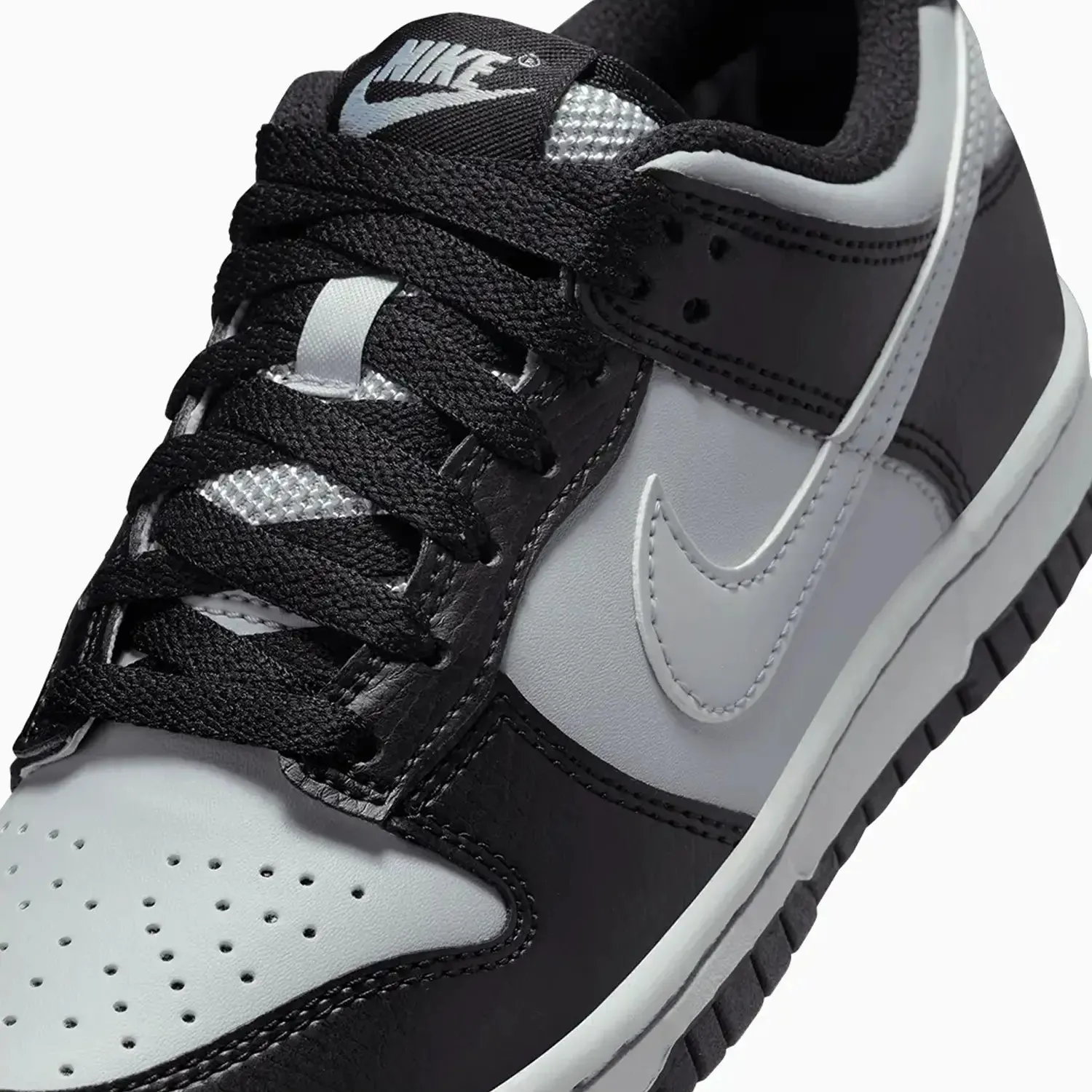 Kid's Dunk Low "Wolf Grey/Black" Grade School