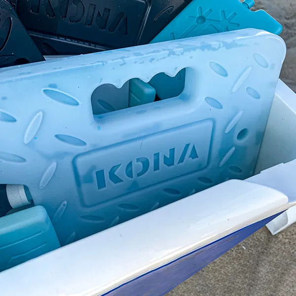 Kona XL 4 lb. Blue Ice Pack for Coolers