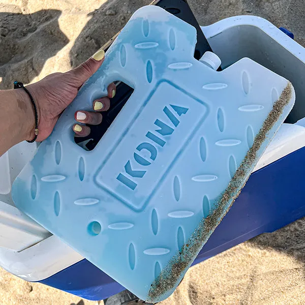 Kona XL 4 lb. Blue Ice Pack for Coolers