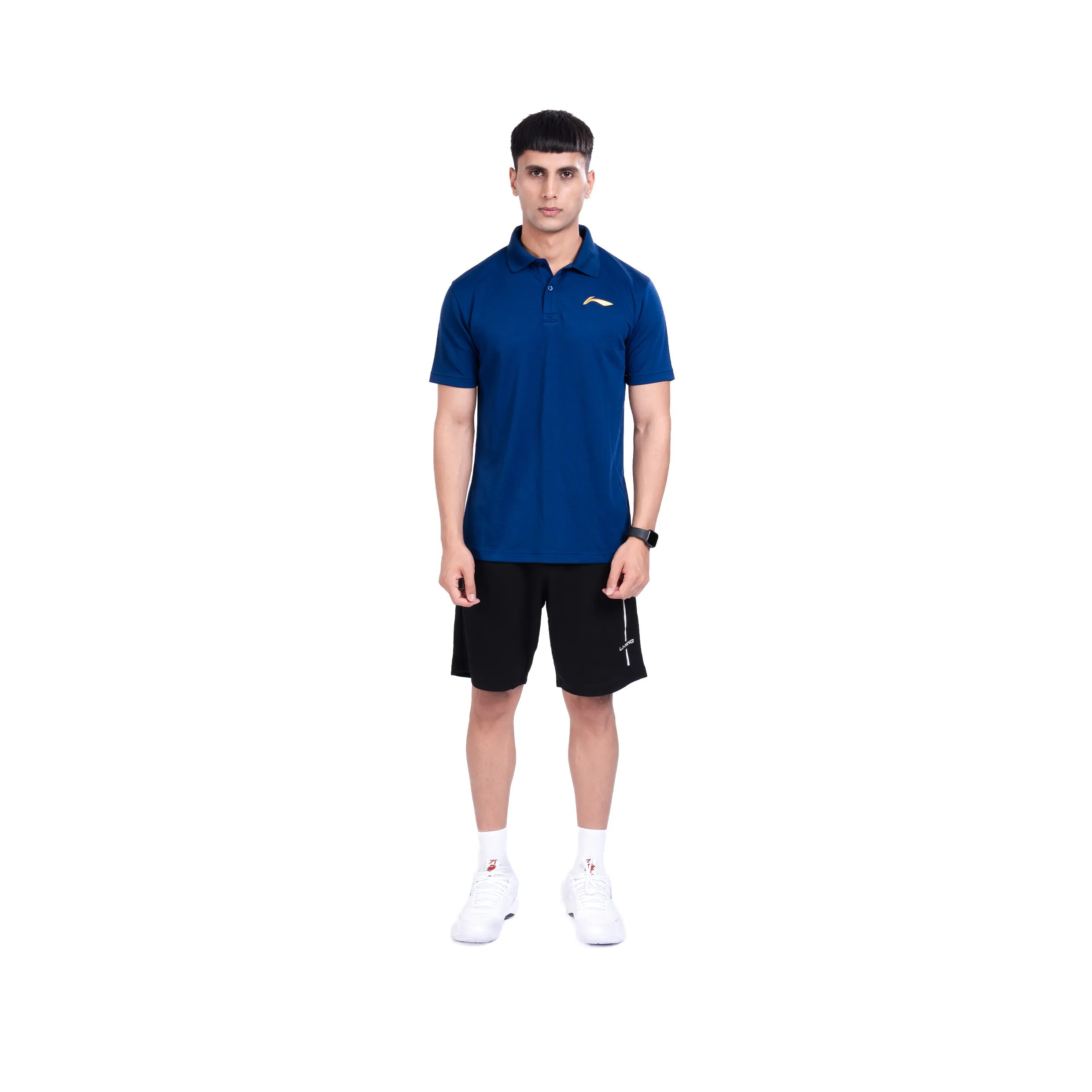 Li-Ning Everyday Polo T-Shirt (NAVY ; S)