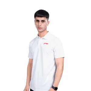 Li-Ning Everyday Polo T-Shirt (WHITE ; 2XS)