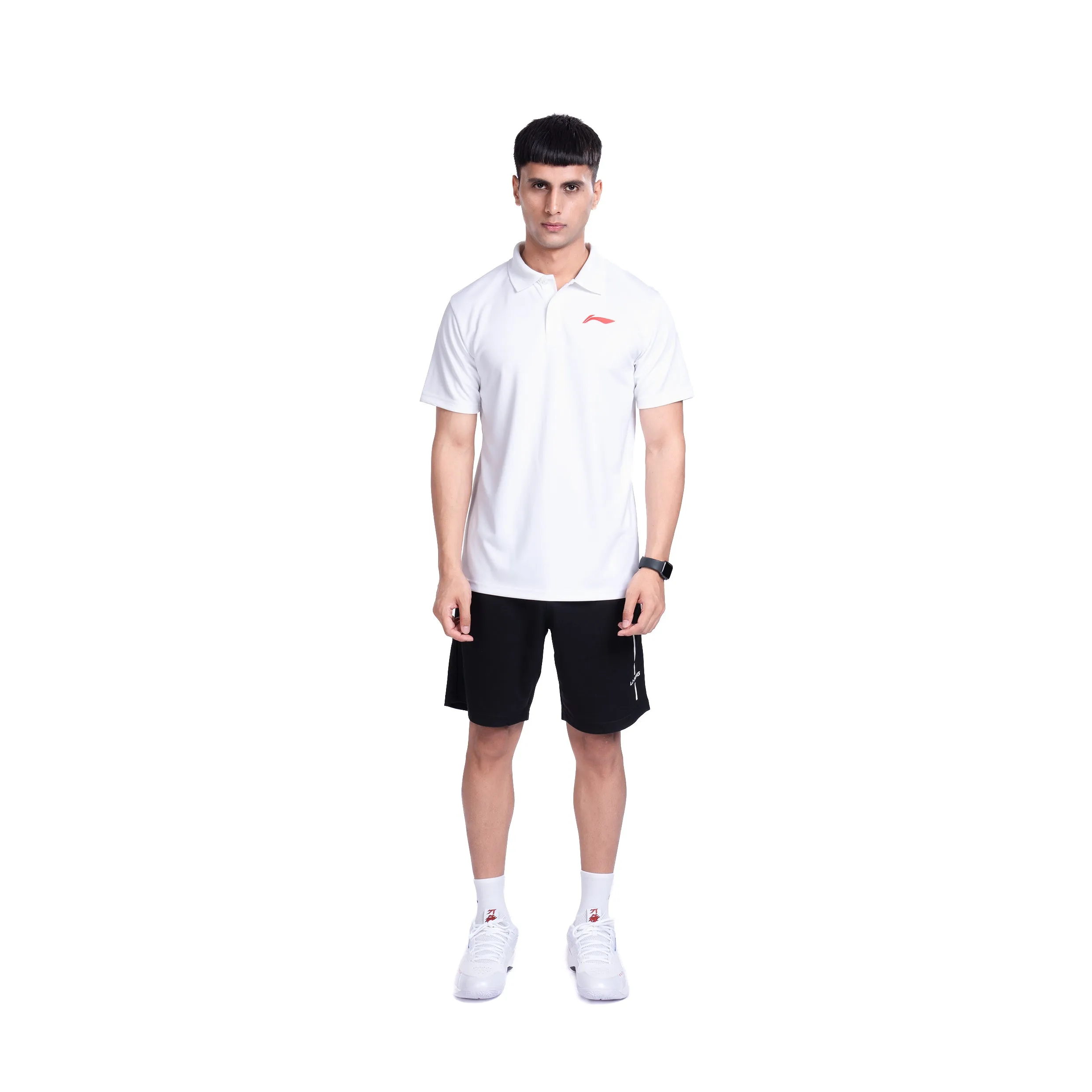 Li-Ning Everyday Polo T-Shirt (WHITE ; 2XS)