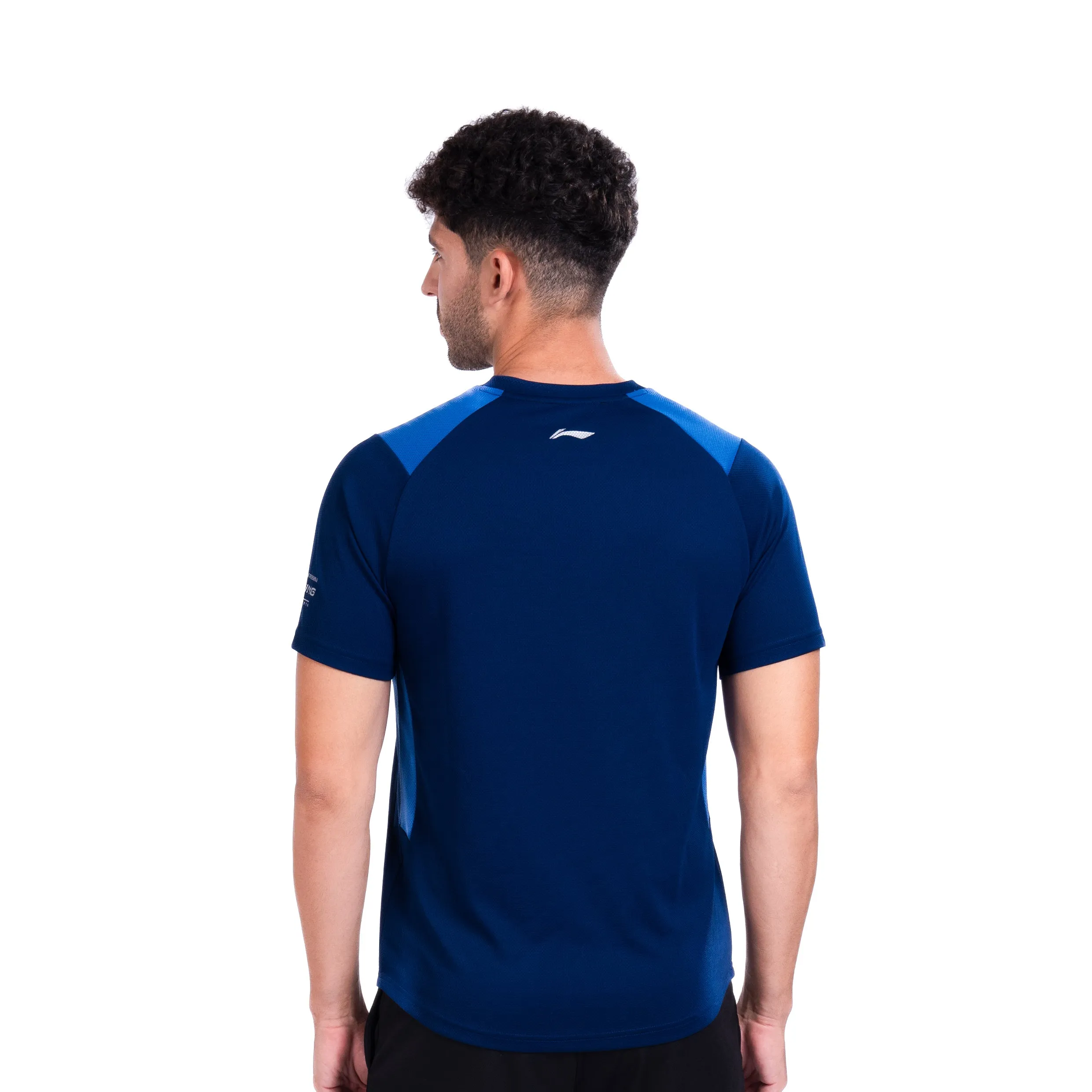 Li-Ning Flip Side T-Shirt (NAVY ; S)