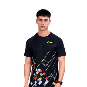 Li-Ning Prism T-Shirt (BLACK ; 2XL)