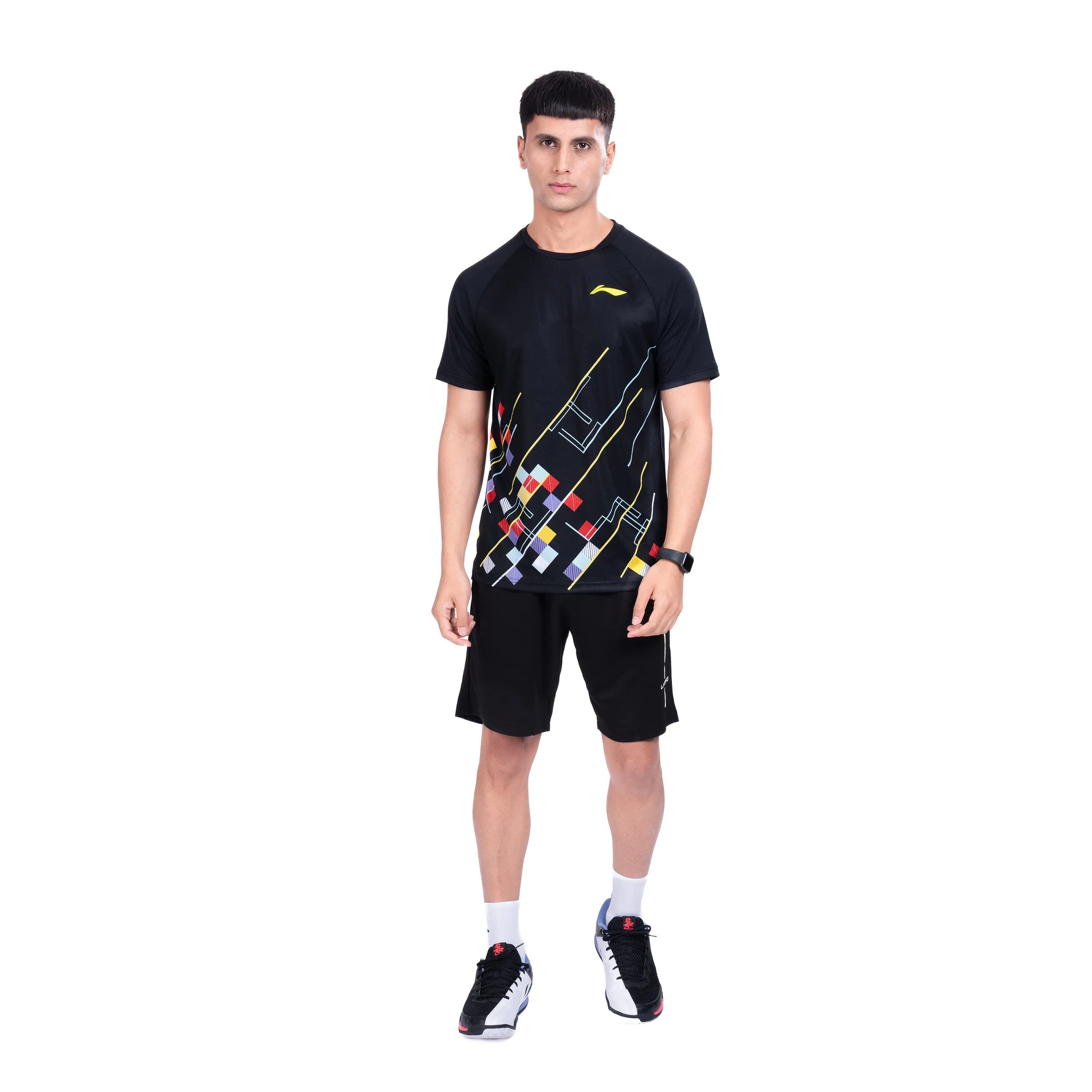 Li-Ning Prism T-Shirt (BLACK ; 2XL)