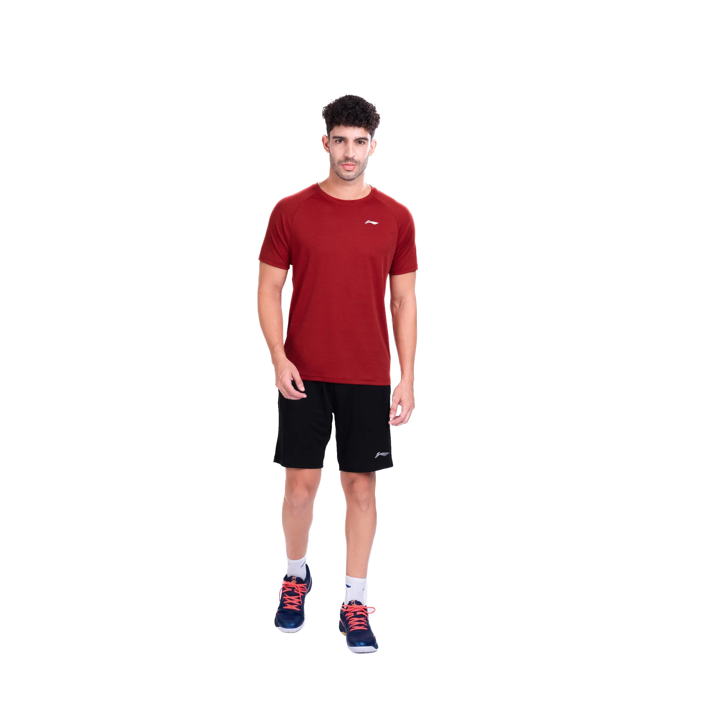 Li-Ning Raglan T-Shirt (RED ; L)