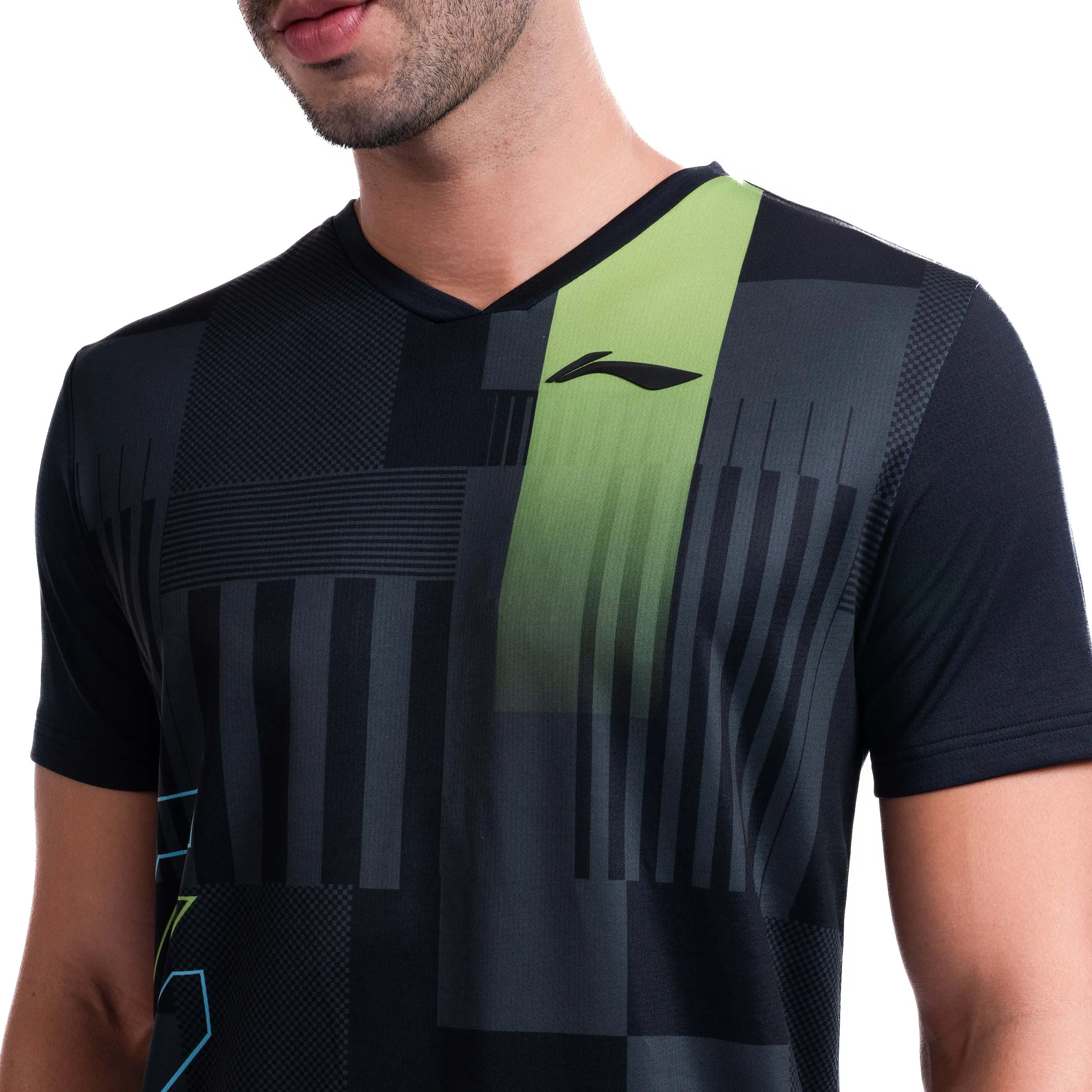 Li-Ning Stroke T-Shirt (BLACK ; L)