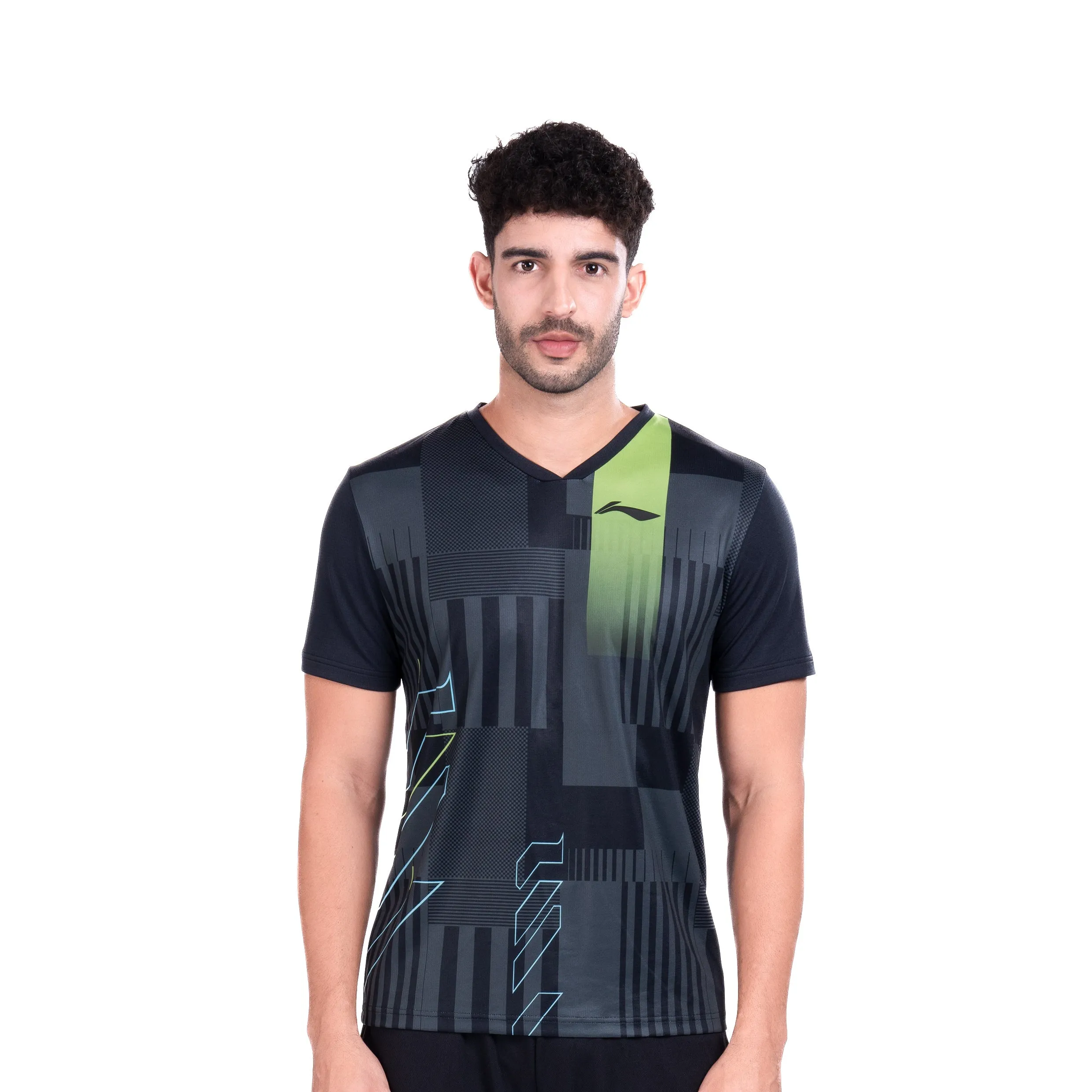 Li-Ning Stroke T-Shirt (BLACK ; M)