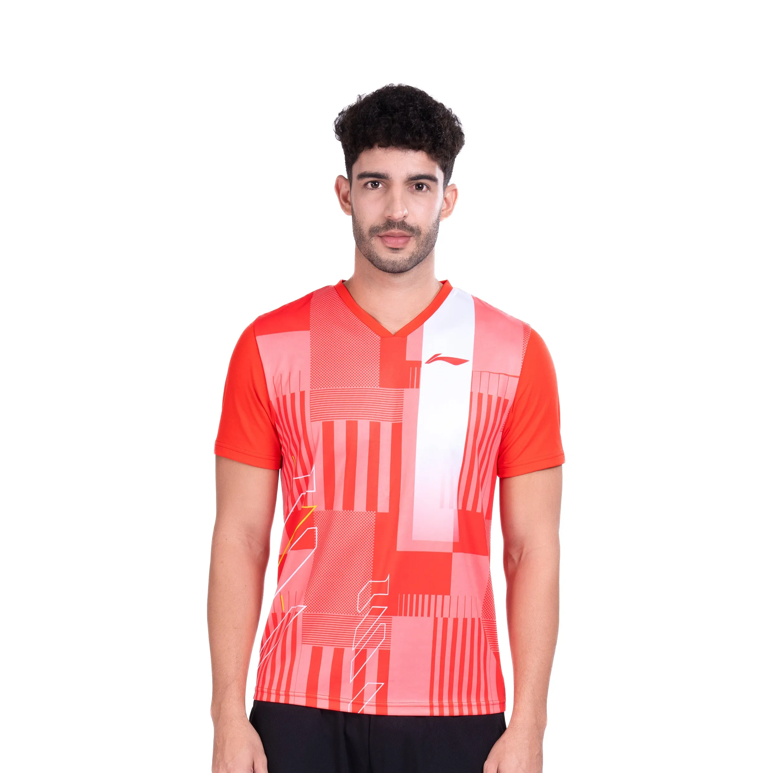 Li-Ning Stroke T-Shirt (RED ; S)