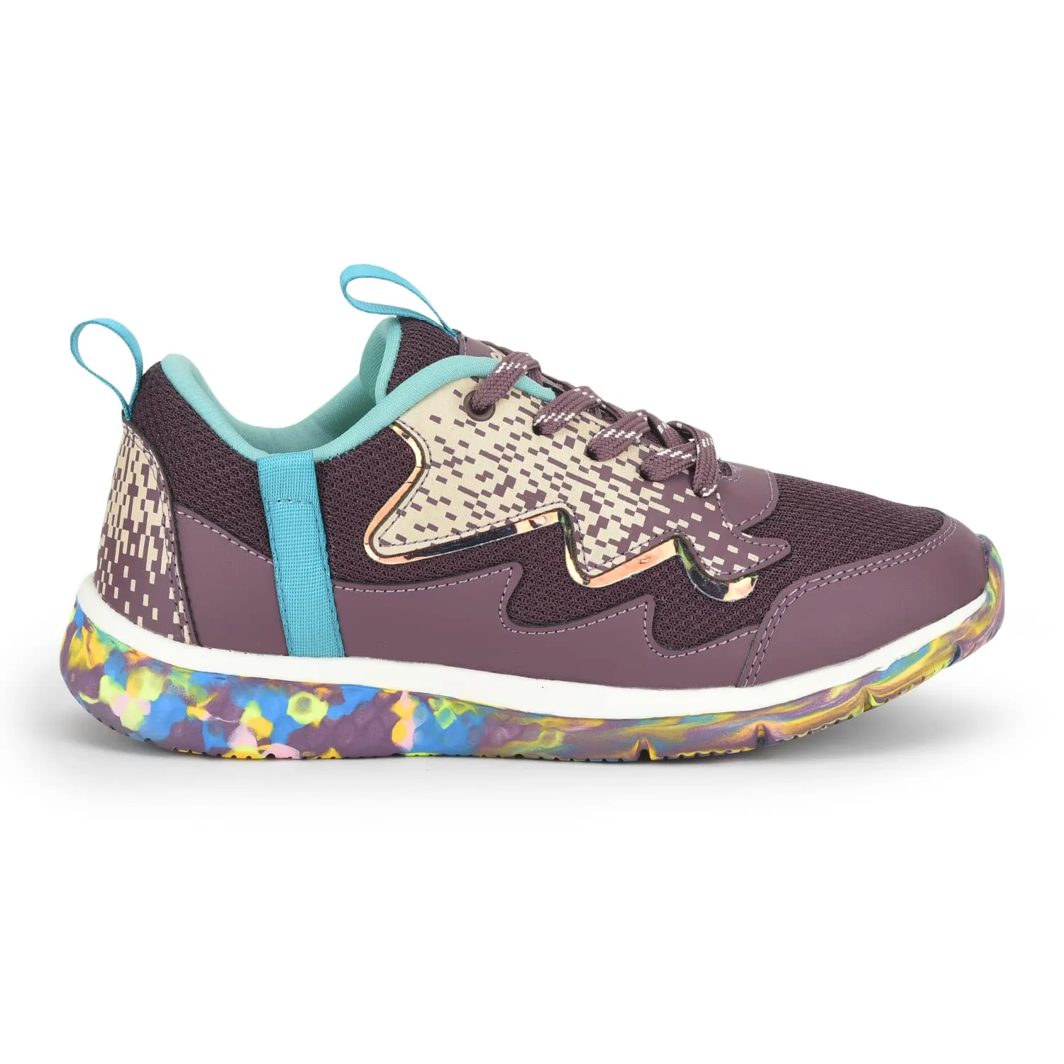 Liberty LEAP7X Sports Shoes for Kids Purple