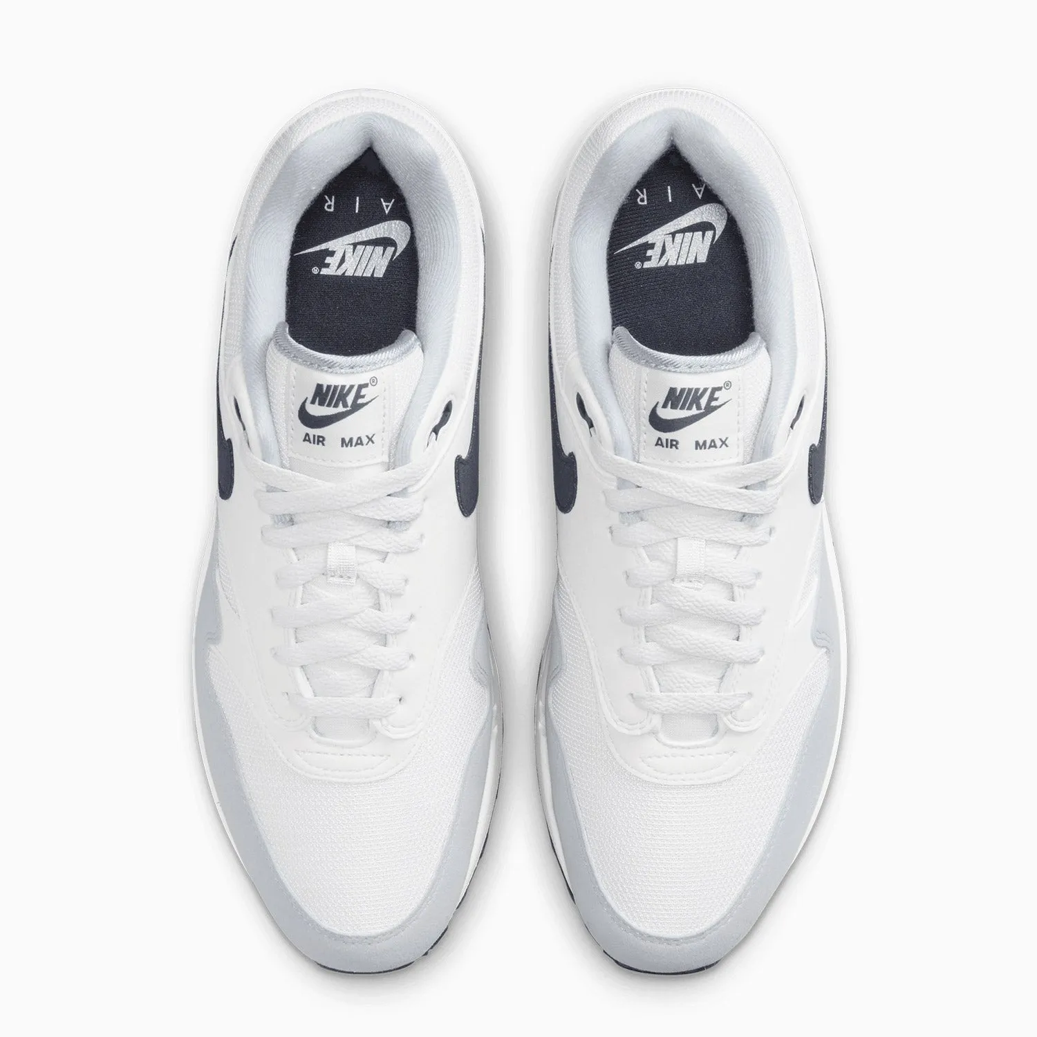 Men's Air Max 1 "Pure Platinum Dark Obsidian"