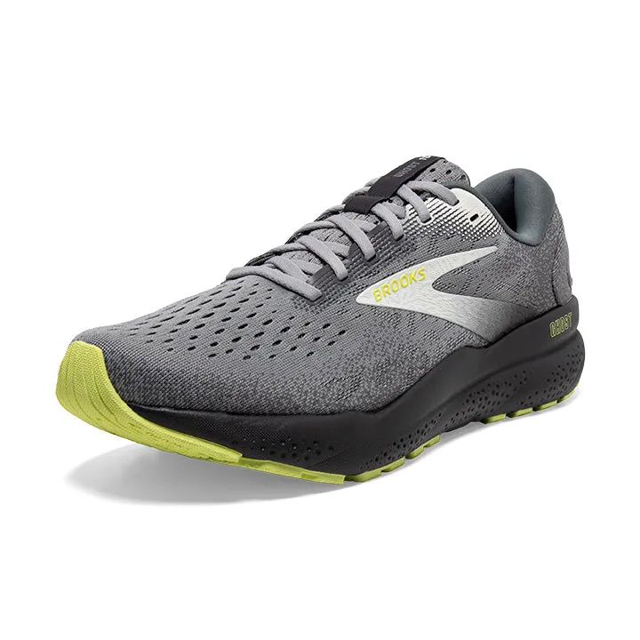 Men's Brooks Ghost 16 Narrow 1104181B040 Color:  Primer/Grey/Lime