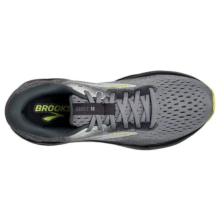 Men's Brooks Ghost 16 Narrow 1104181B040 Color:  Primer/Grey/Lime