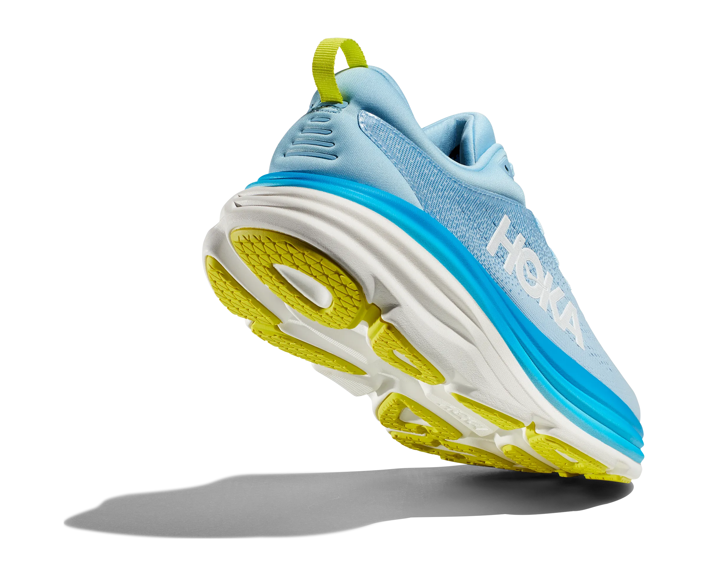 Men's Hoka Bondi 8 Color: Airy Blue / Diva Blue