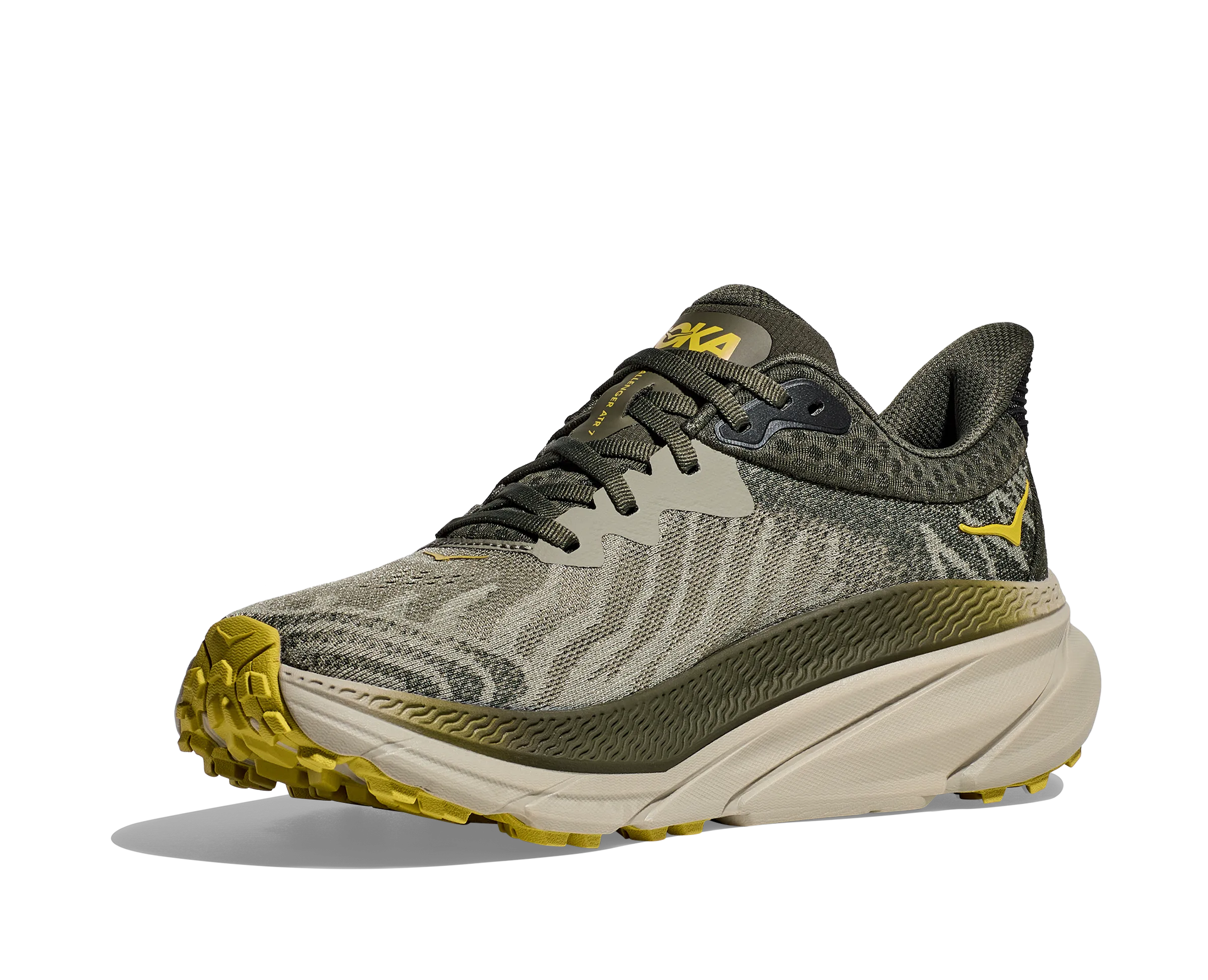 MEN'S HOKA CHALLENGER ATR 7 1134497OZF COLOR:  OLIVE HAZE/FOREST COVER