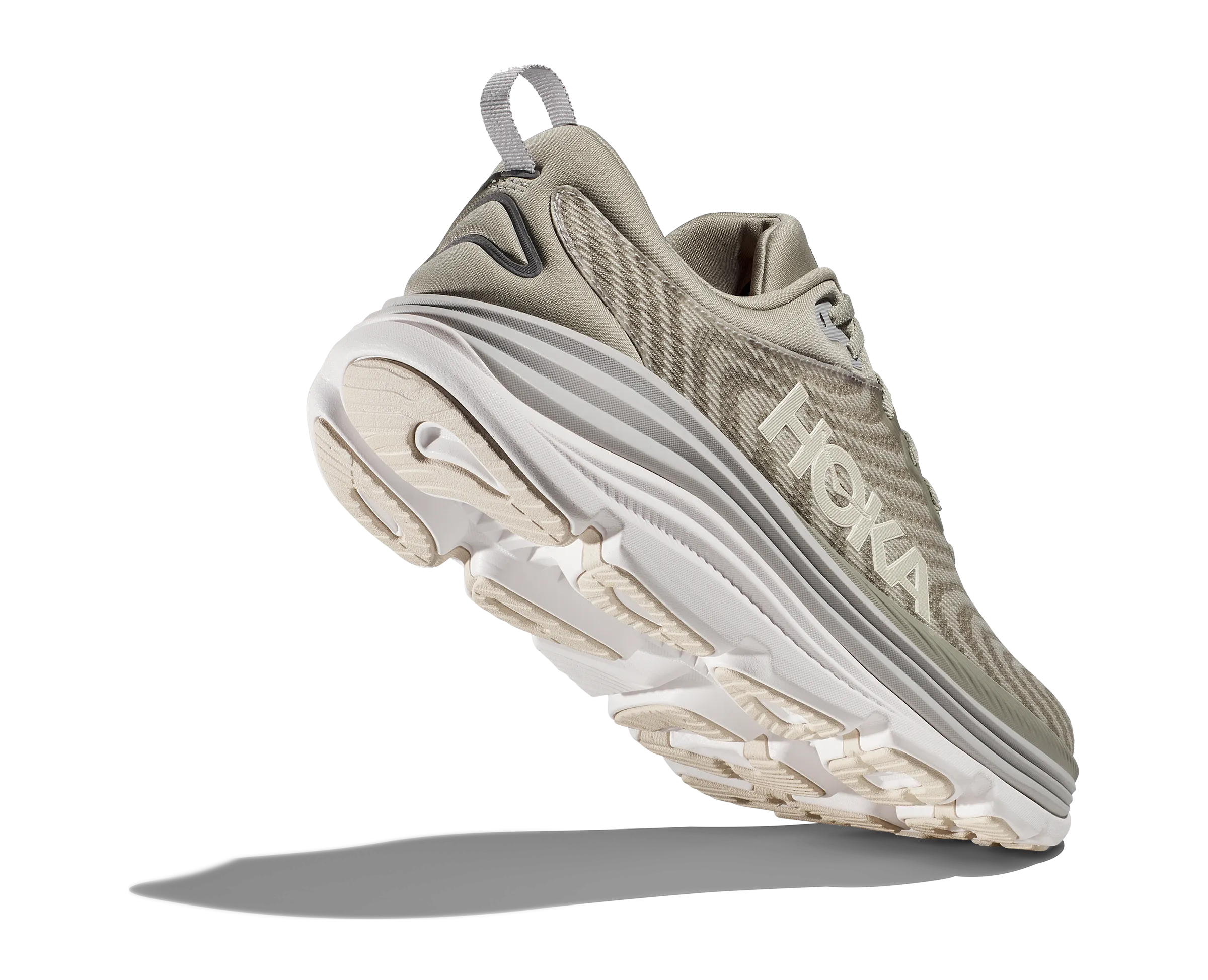 MEN'S HOKA GAVIOTA 5 1127929BYT COLOR: BARLEY/OAT MILK